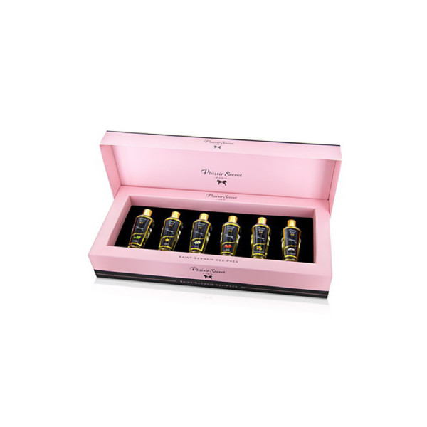 Coffret 6 huiles de massage 